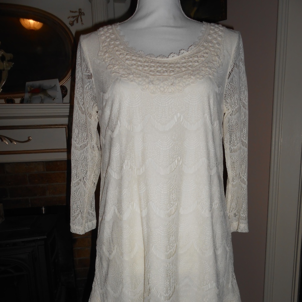 Cream Dress New